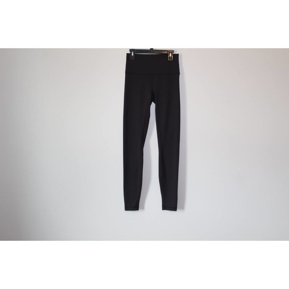 Lululemon Wunder Train High Rise Tight 28" Black Everlux Women's Size 6 H14171 - Picture 8 of 15
